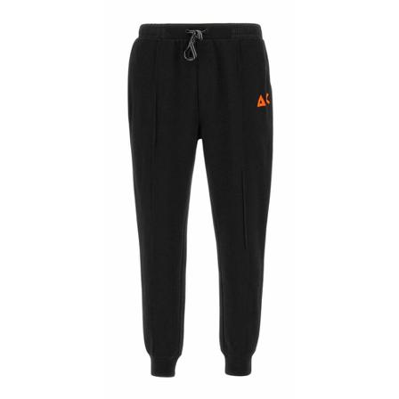 Sun68, Sweatpants Zwart, Heren, Maat:M