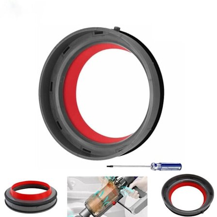 Pakning til Dyson V11, Fastgjort tætning til toppen af støvbeholderen på din Dyson V11 støvsuger. -,