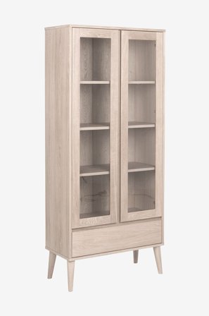 NORDFORM - Vitrineskab, Algot - Hvid - Skabe - Fra Homeroom