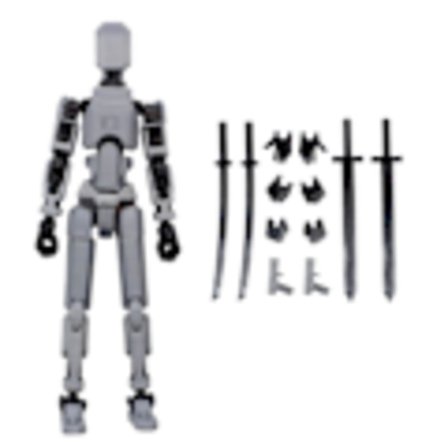 T13 Actionfigur, Titan 13 Actionfigur, Robot Actionfigur, 3D-trykt Action, 50% Tilbud[HK]