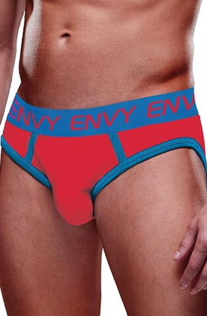 Solid Envy Jock Rot Blau L/XL