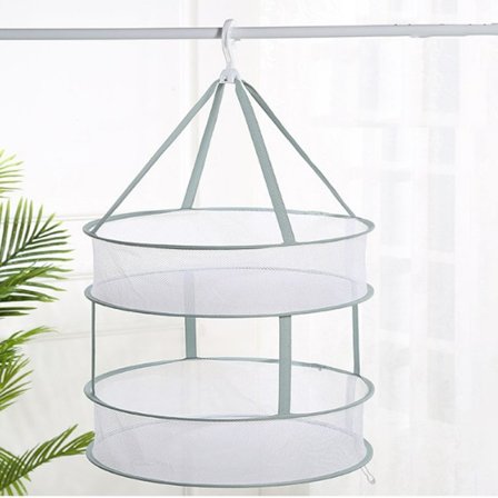 2 stk dobbeltlags kles tørkenett, klær tørker så