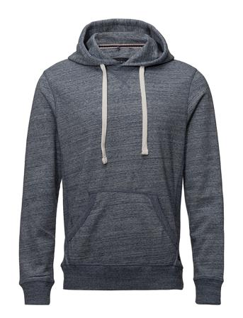 Bhalton Hood Sweatshirt Hoodie Blå Blend
