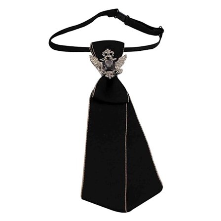 Svart slips smykker Bowtie 2 2