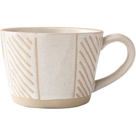 Savikahvikuppi 11oz, japanilainen luova retro karkea keramiikka kahvikuppi toimisto teekuppi vesikuppi yksinkertainen keramiikka hevosgramma kuppi (