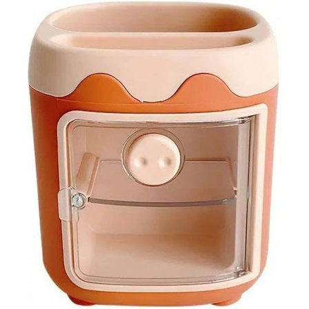 Pennestativ Kosmetik Oppbevaringsbøtte Barn Blyantbeholder Skrivebord Organizer S