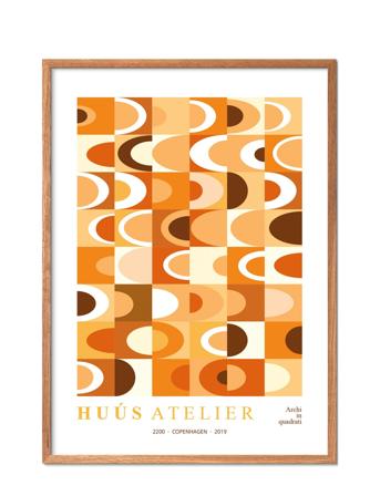 Archi-Aranci Orange Poster & Frame
