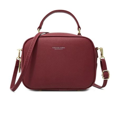 Crossbody Bag Enkel skulderveske WINE RED
