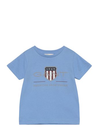 Archive Shield Ss T-Shirt Blue GANT