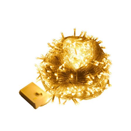 Inomhus- och utomhusljusslinga, varmvit 20 m