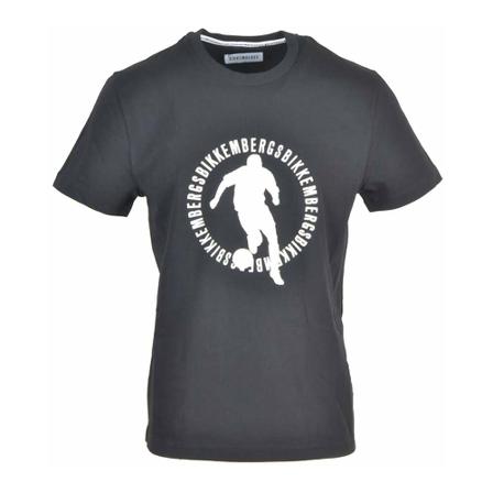 Bikkembergs, T-Shirt Zwart, Heren, Maat:XL