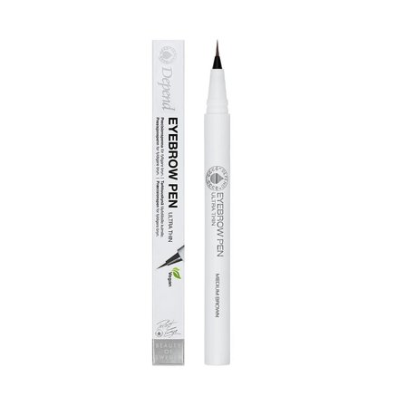 Depend PE Eyebrow Pen Ultra Thin Medium Brown, Makeup, Øjenbryn, Øjenbrynsblyanter