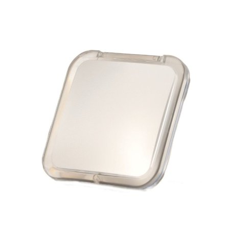 Firkantet Makeup Spejl Bærbart GRÅ