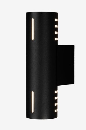 Konstsmide - Cuneo vegg E27 - Svart - Fasadebelysning - Fra Homeroom
