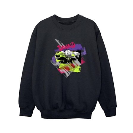 Disney Boys Donald Duck Ear Plug Bright Sweatshirt 9-11 år B