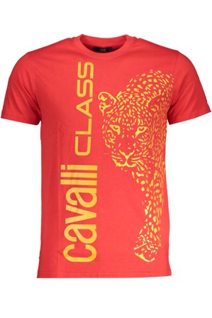 Cavalli Class T-shirt Maniche Corte Uomo Rosso