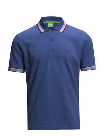 Paddy Polos Short-sleeved Blå BOSS