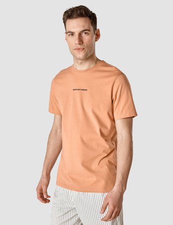 Shaping New Tomorrow - Supima Autograph T-Shirt - Rusty Caramel - Herren - Größe M