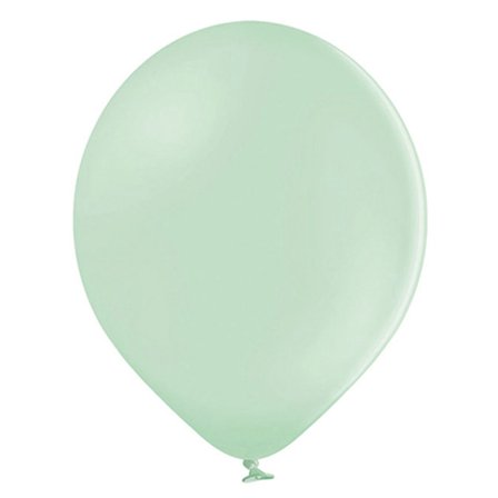 Små Pastel Pistaciegrønne Latexballoner 100-pak