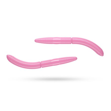 Libra Lures Fatty D'Worm Tournament 55 No Scent (12-pack) - Bubble Gum