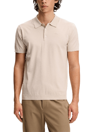 J.Lindeberg Ridge Knitted Polo Tröjor Herr Grå XL