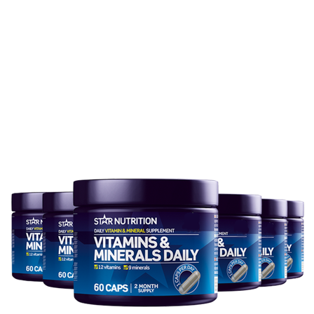 BIGBUY Vitaminer og mineraler dagligt 360 kapsler