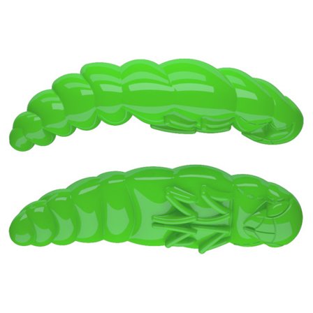 Libra Lures Largo 35 Krill (10-pack) - Hot Green