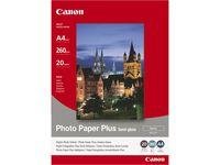 Canon Photo Paper Plus SG-201 - fotopapir - halvblank - 20 ark - A4 - 260 g/m²
