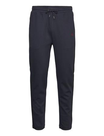 Knitted Taped Trk Pant Sweatpants Hyggebukser Blå Fred Perry