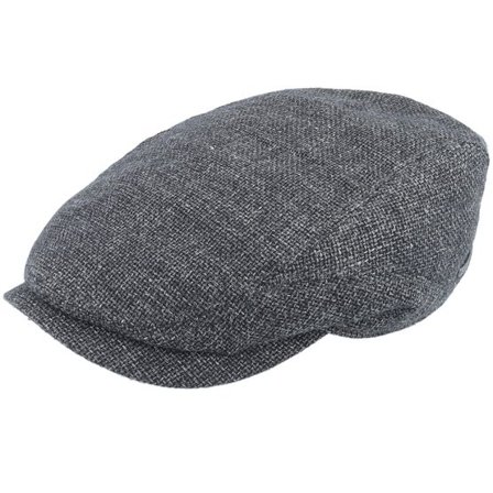 Stetson - Grå flatcap Keps - Driver Cap Virgin Wool/Linen Grey Flat Cap @ Hatstore