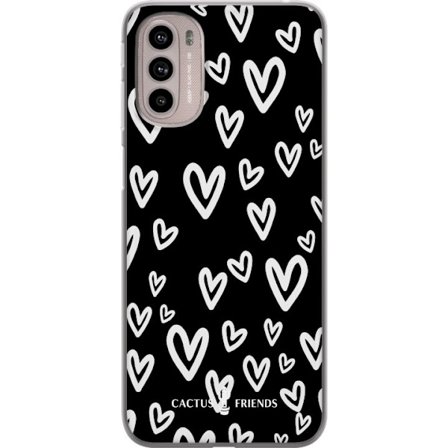 Yhteensopiva Puhelinkuori Motorola Motorola Moto G41 Cactus and Friends - Handdrawn Love Chaos