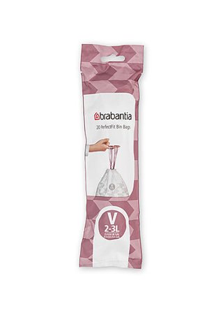 BRABANTIA Avfallspose PerfectFit 20stk V 2-3l
