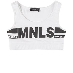 Monnalisa White Jersey Bralette 10 years - Tops - 10 years - White - Mädchen