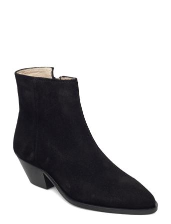 Hunter Ankle Boot Suede 195 Black Royal RepubliQ