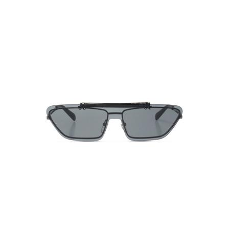 Moschino - Solglasögon - Svart - Dam - Storlek: One Size, Dam, Storlek: ONE SIZE