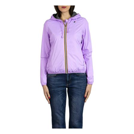 K-Way Jubb. Lily Poly Jersey , Paars , Dames , Maat: S Bomber Jas