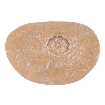 DIY-bogstavsimulering af kæledyrsmindehavesten, små blomsterstenssand, gul