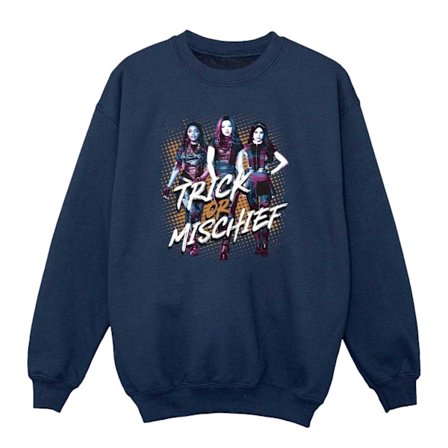 Descendants Flicktröja Trick Or Mischief 9-11 År Marinblå