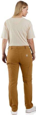 Carhartt Workwear Carhartt W's Relaxed Fit Canvas Work Pant Carhartt Brown