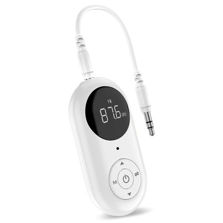 Bluetooth Receiver Transmitter FM Transmitter 3-I-1 Trådløs Auxiliary Audio Receiver til TV Bil P