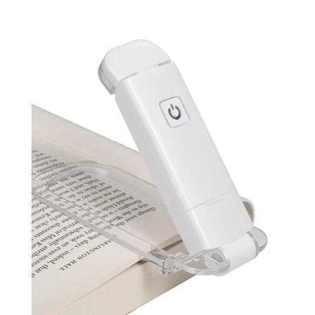 NA/Läslampa USB Uppladdningsbar 2 Ljusstyrkor Justerbar Vit