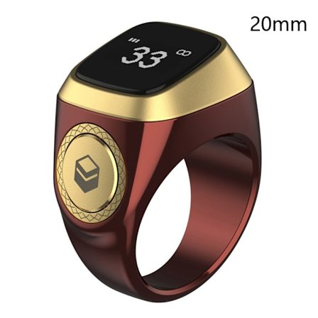 Smart Tasbih Teller Ring for Muslimer Zikr Digital Tasbee