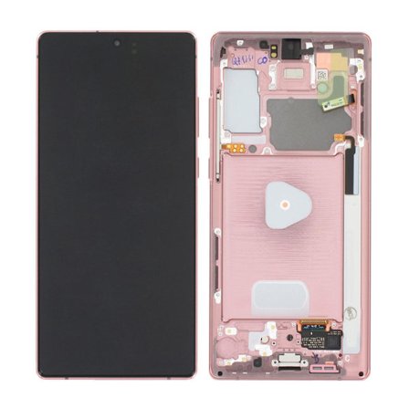 Samsung Galaxy Note 20 (SM-N980F) Skärm med LCD Display Original - Brons