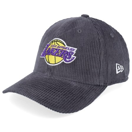New Era - NBA Grau adjustable Cap - Los Angeles Lakers Corduroy 9FORTY Mc Adjustable @ Hatstore