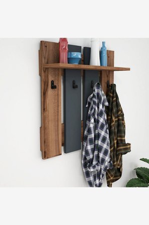 Hanah Home - Knagerække Mita - Brun - Knager - Fra Homeroom