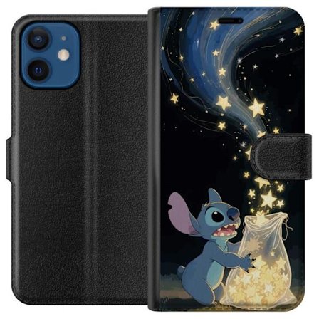 Kompatibelt Plånboksfodral till Apple Apple iPhone 12 mini Stitch Magiskt Motiv Disney Lilo