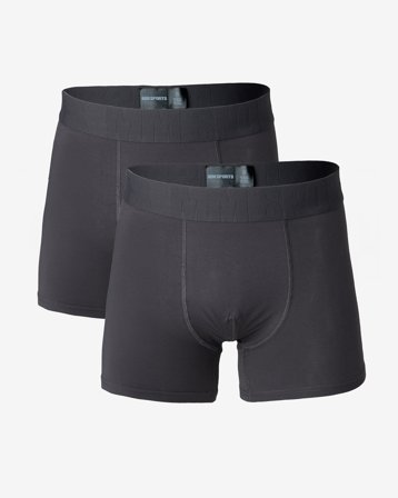 MM Sports Boxer 2-Pack - Black/White - S