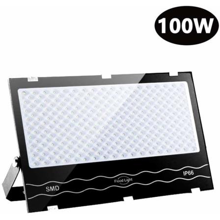 100W 6500K Økonomisk projekt LED oversvømmelseslys super vandtæt udendørs park fortykket aluminiumsskal oversvømmelseslys, til indo