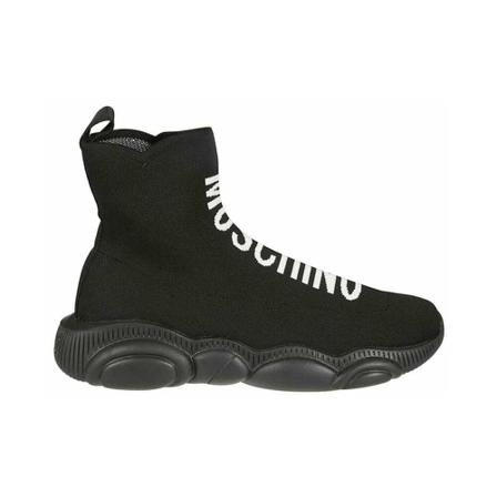 Moschino - Sneakers - Svart - Herr - Storlek: 44 Eu, Herr, Storlek: 44 EU