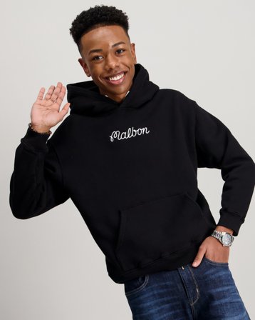 Malbon YOUTH CUB BUCKETS HOODIE Sort Hoodies/Hættetrøjer Dreng - Kids Brand Store